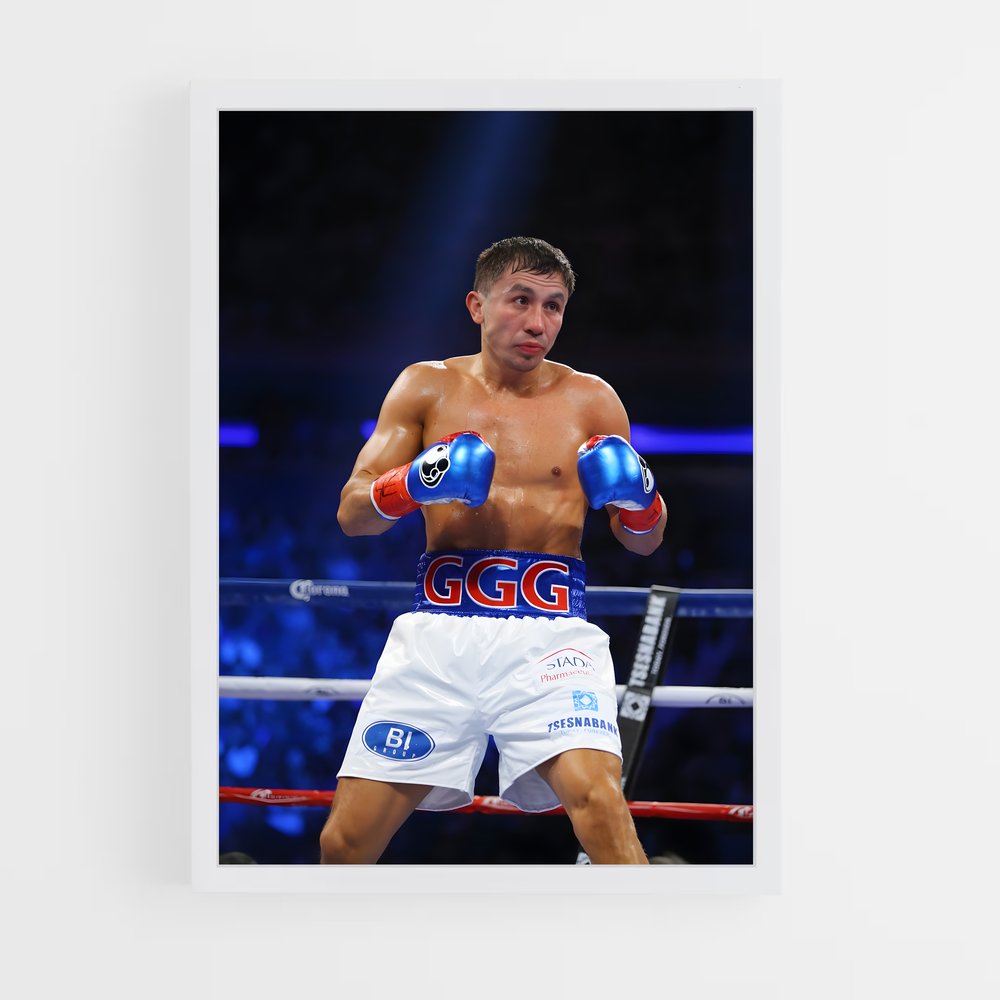 ap-gennady golovkin-9 cadre Blanc