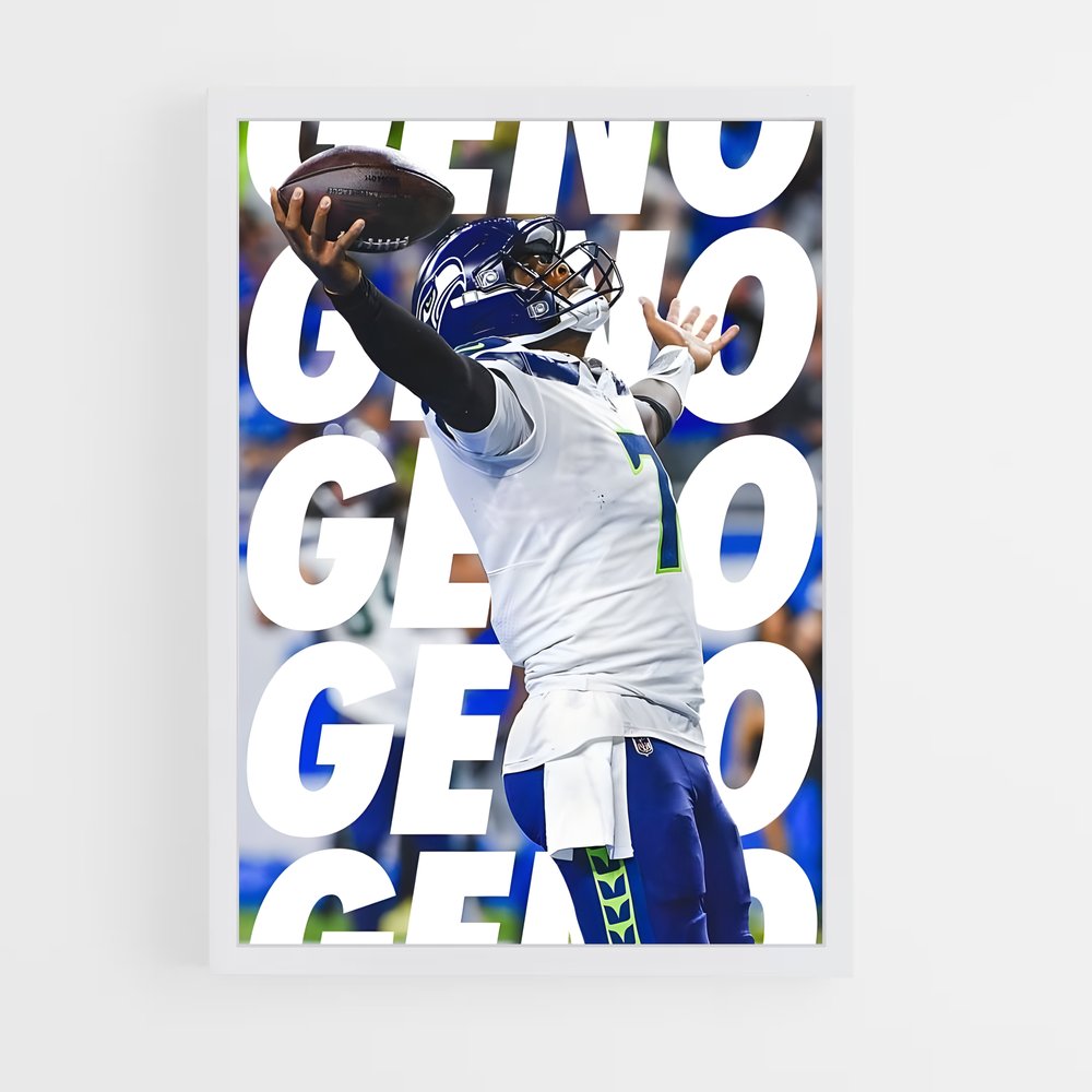 ap-geno smith-1 cadre Blanc