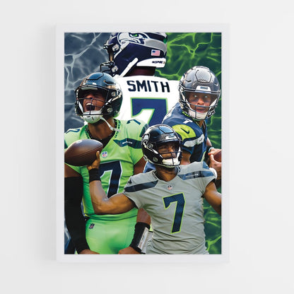 ap-geno smith-7 cadre Blanc