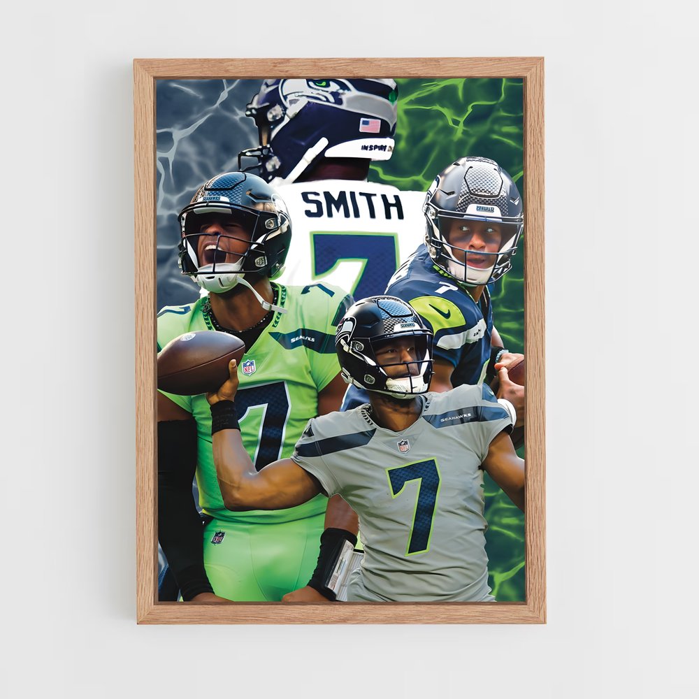 ap-geno smith-7 cadre Bois clair