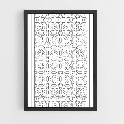 ap-geometric patterns-1 cadre Noir