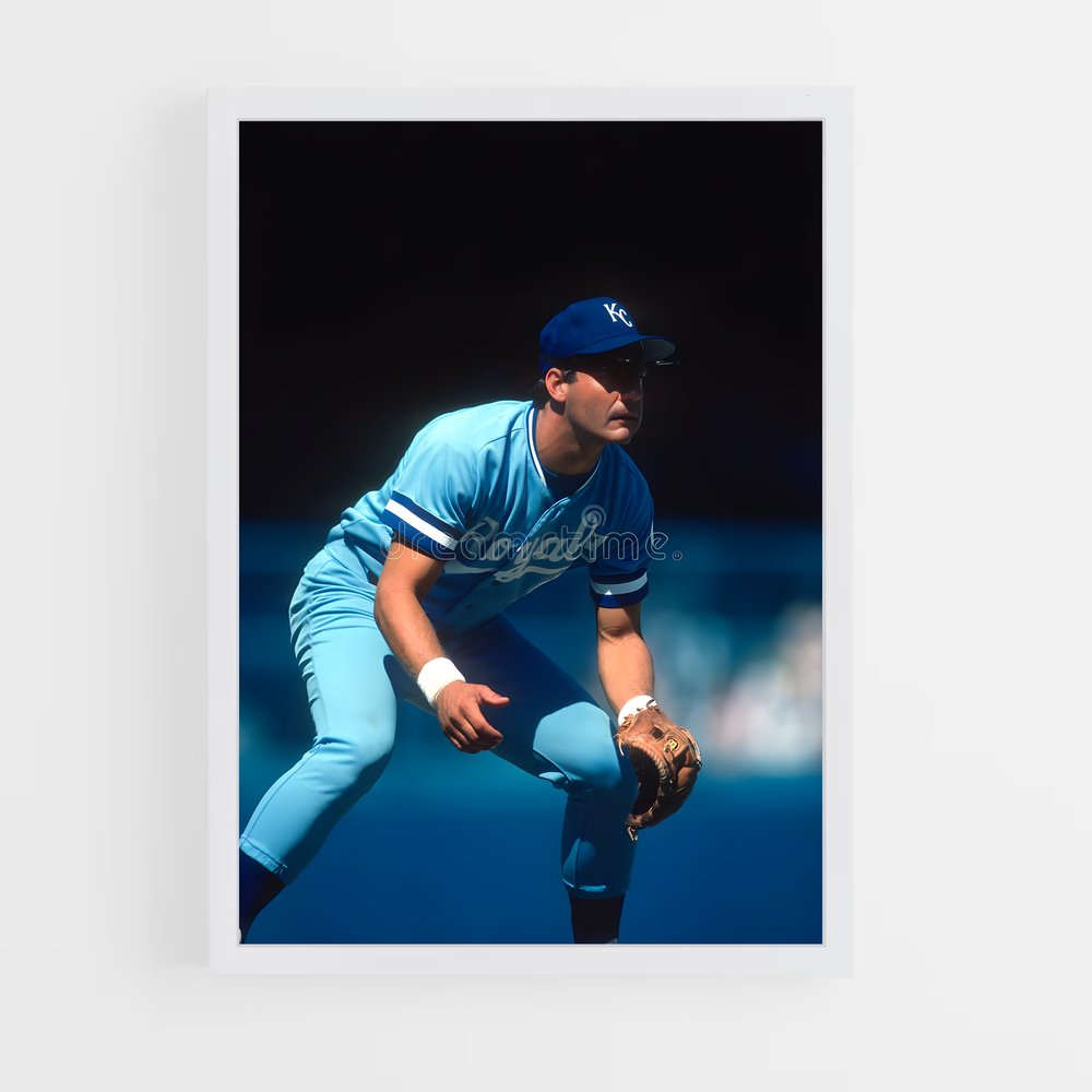 ap-george brett-1 cadre Blanc