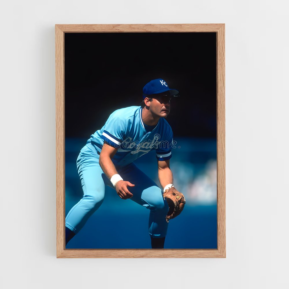 ap-george brett-1 cadre Bois clair