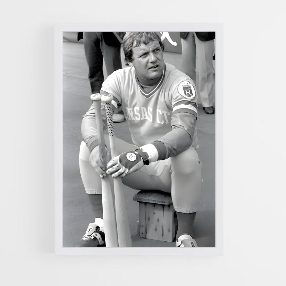 ap-george brett-2 cadre Blanc