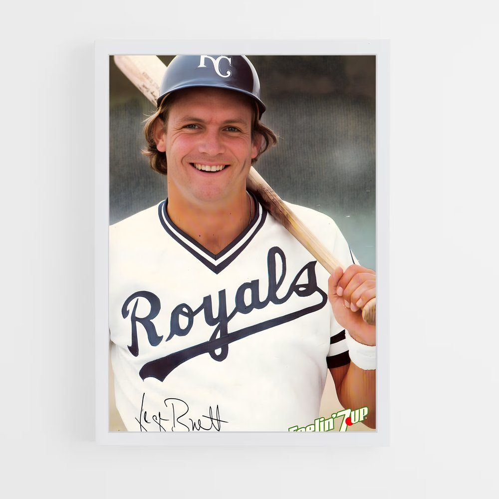 ap-george brett-3 cadre Blanc