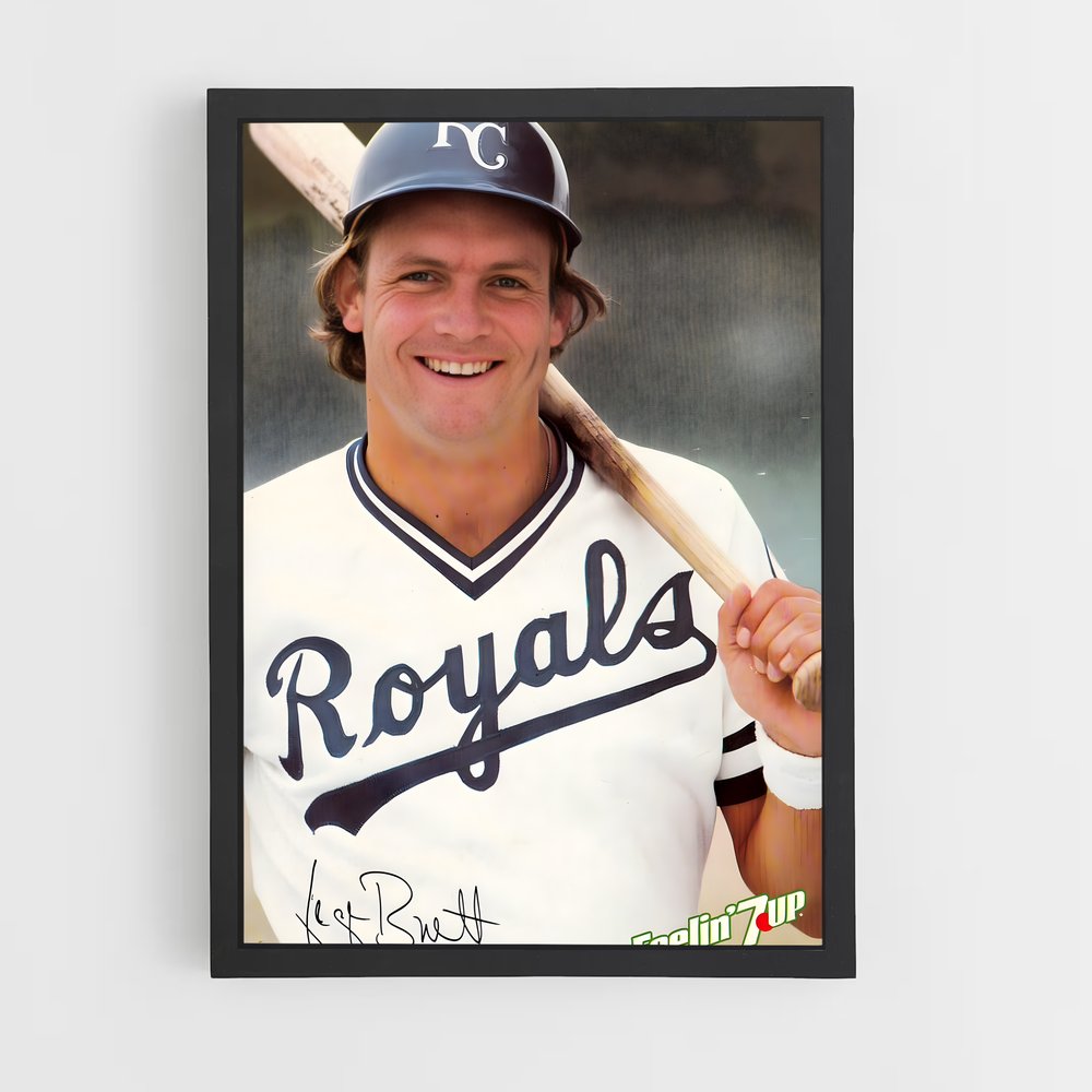 ap-george brett-3 cadre Noir