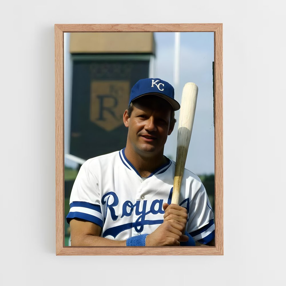 ap-george brett-4 cadre Bois clair