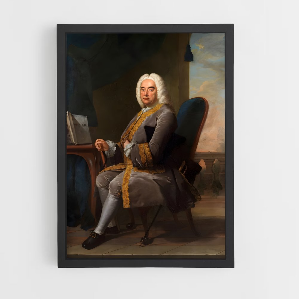 ap-george frideric handel-1 cadre Noir