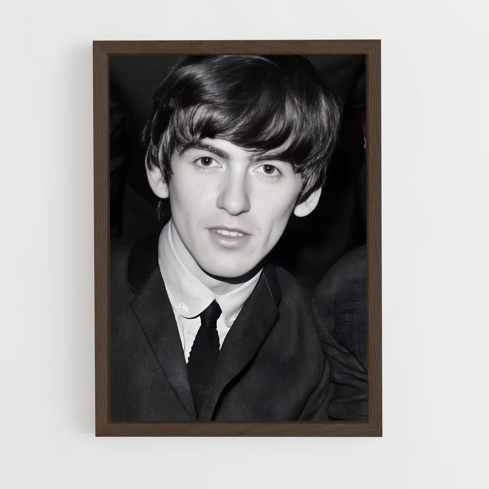 ap-george harrison-1 cadre Bois foncé