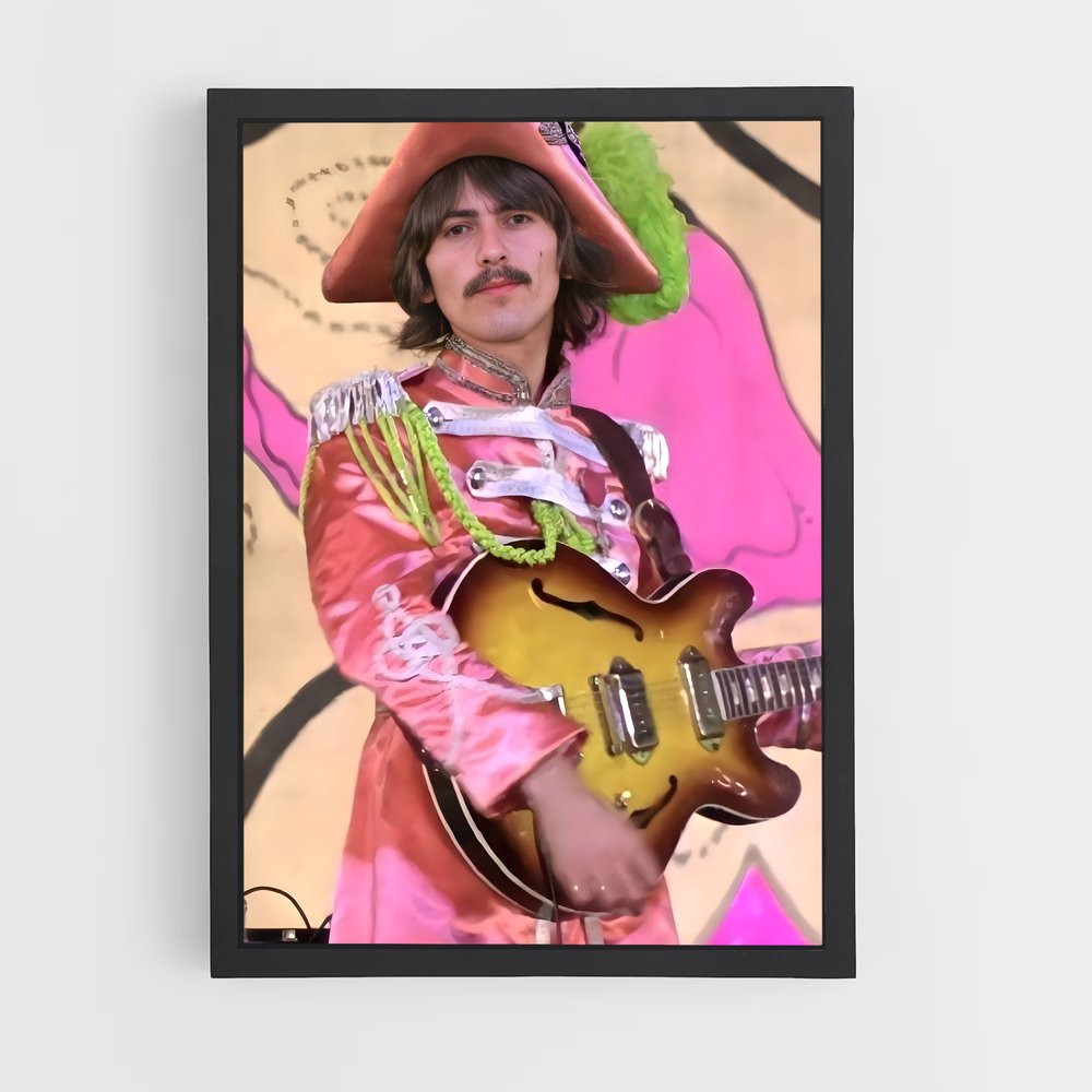 ap-george harrison-2 cadre Noir