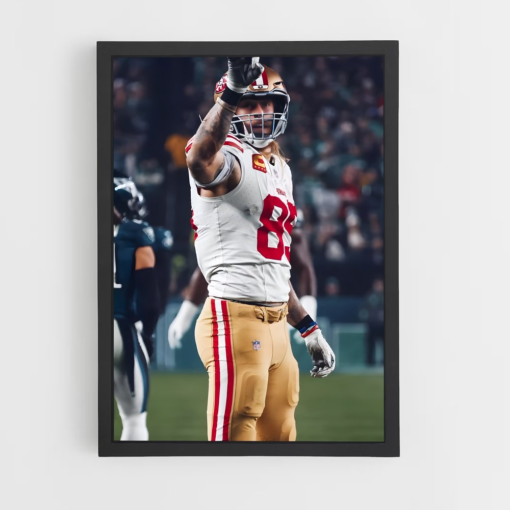 ap-george kittle-3 cadre Noir