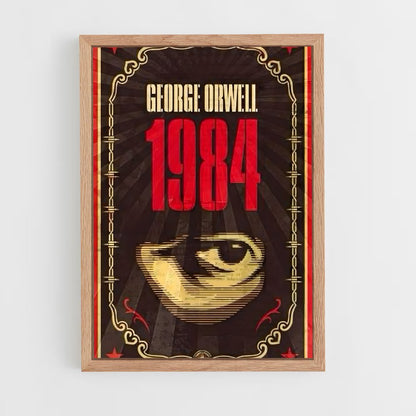 ap-george orwell-6 cadre Bois clair
