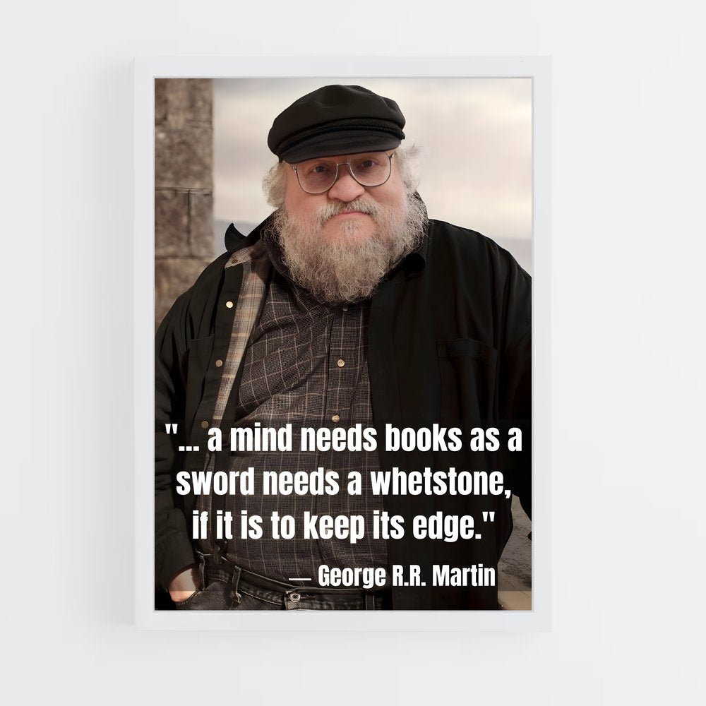 ap-george r r martin-3 cadre Blanc