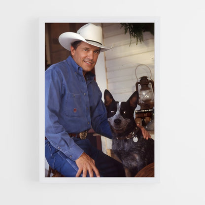 ap-george strait-11 cadre Blanc