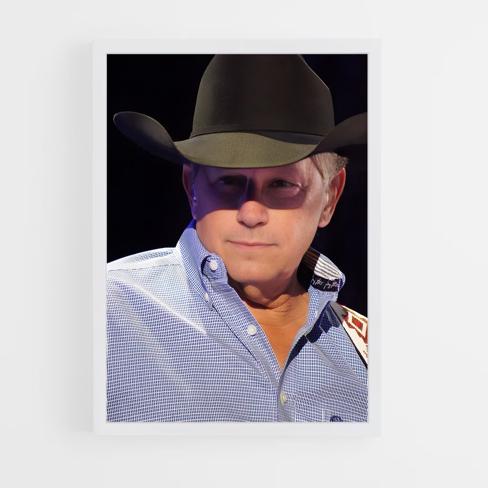 ap-george strait-13 cadre Blanc