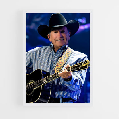ap-george strait-3 cadre Blanc