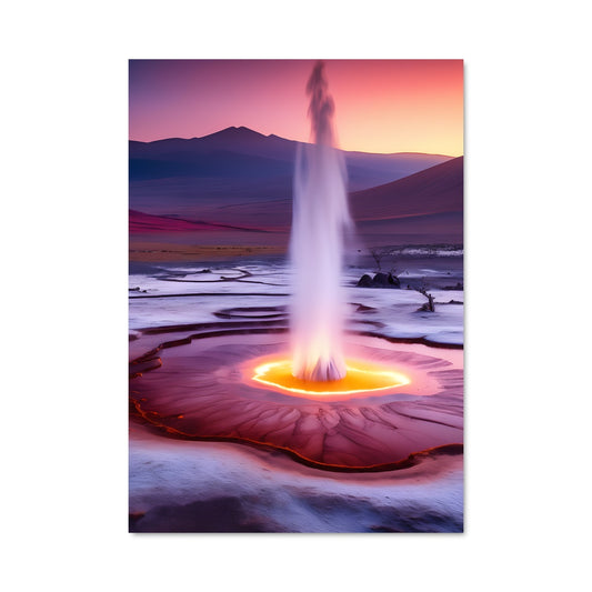 Poster Oasis Ardente