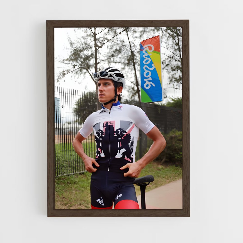 ap-geraint thomas-4 cadre Bois foncé