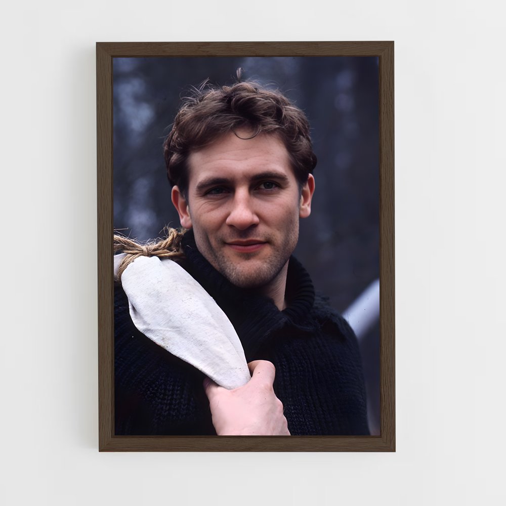 ap-gerard depardieu-1 cadre Bois foncé