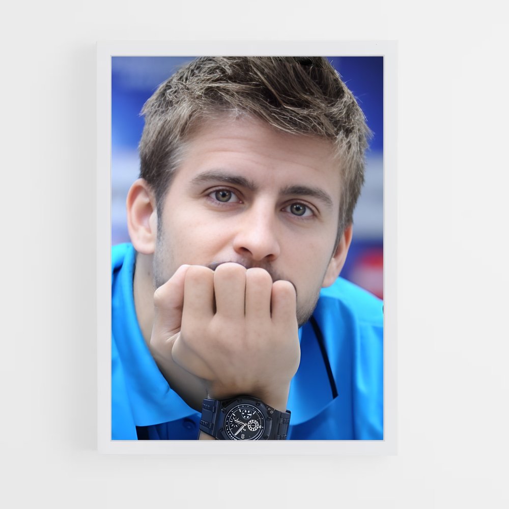 ap-gerard pique-1 cadre Blanc