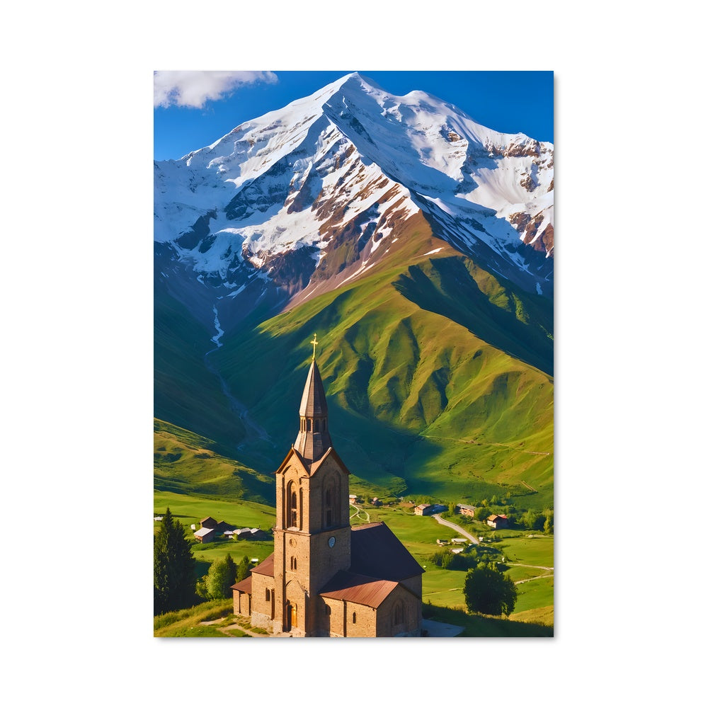 Poster Église de Gergeti