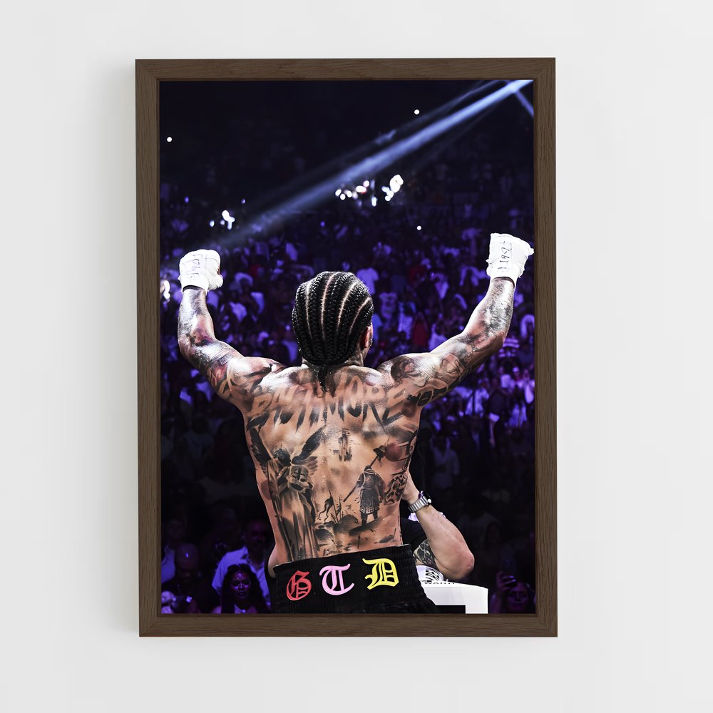 ap-gervonta davis-7 cadre Bois foncé