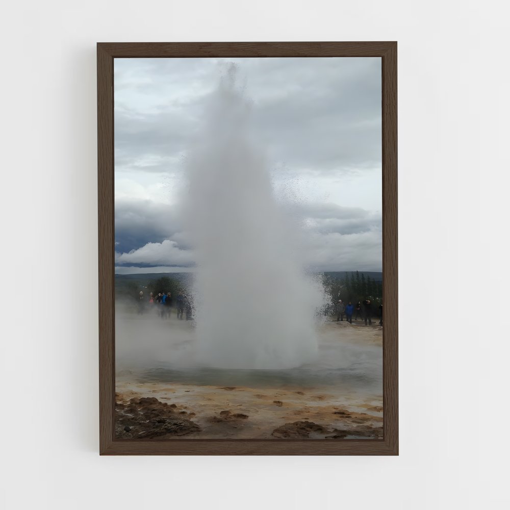 ap-geysir-16 cadre Bois foncé