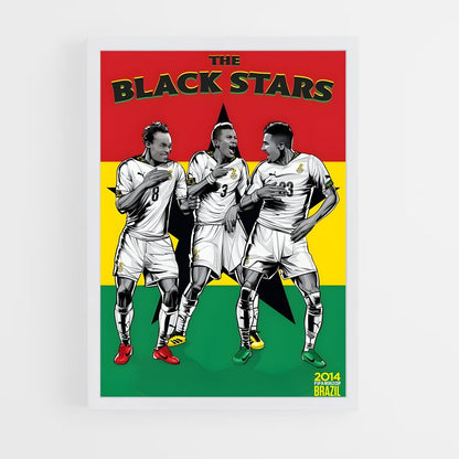 ap-ghana national football team-1 cadre Blanc