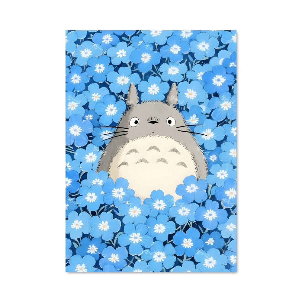Poster Le Chat des Fleurs