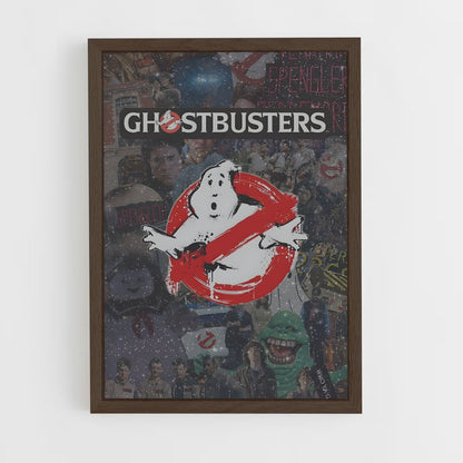 ap-ghostbusters-2 cadre Bois foncé
