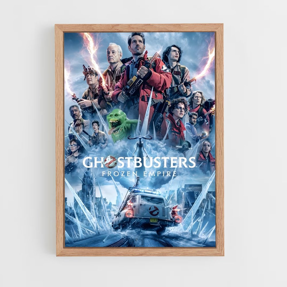 ap-ghostbusters-7 cadre Bois clair