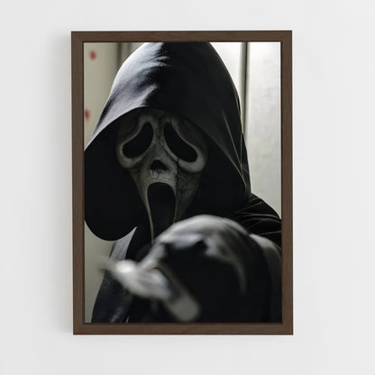 ap-ghostface-4 cadre Bois foncé