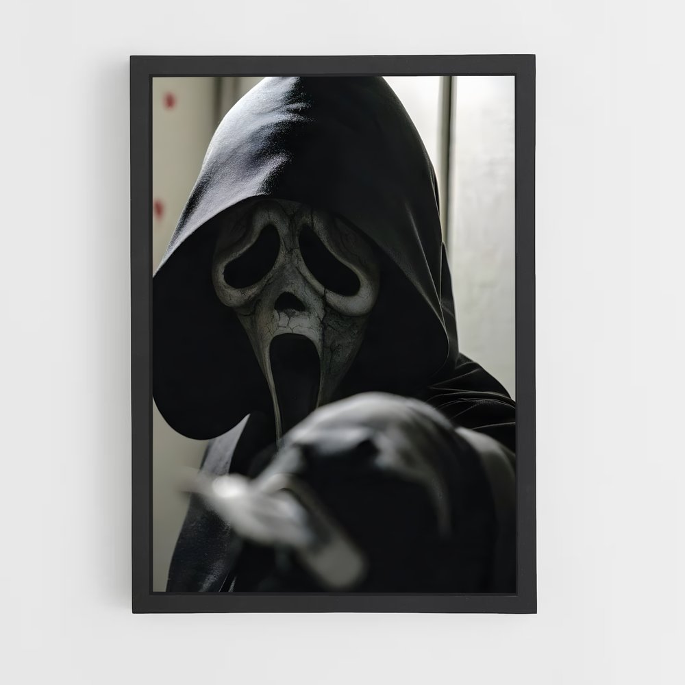 ap-ghostface-4 cadre Noir