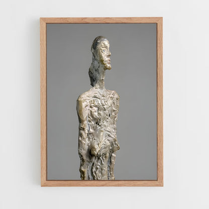ap-giacometti woman of venice-2 cadre Bois clair
