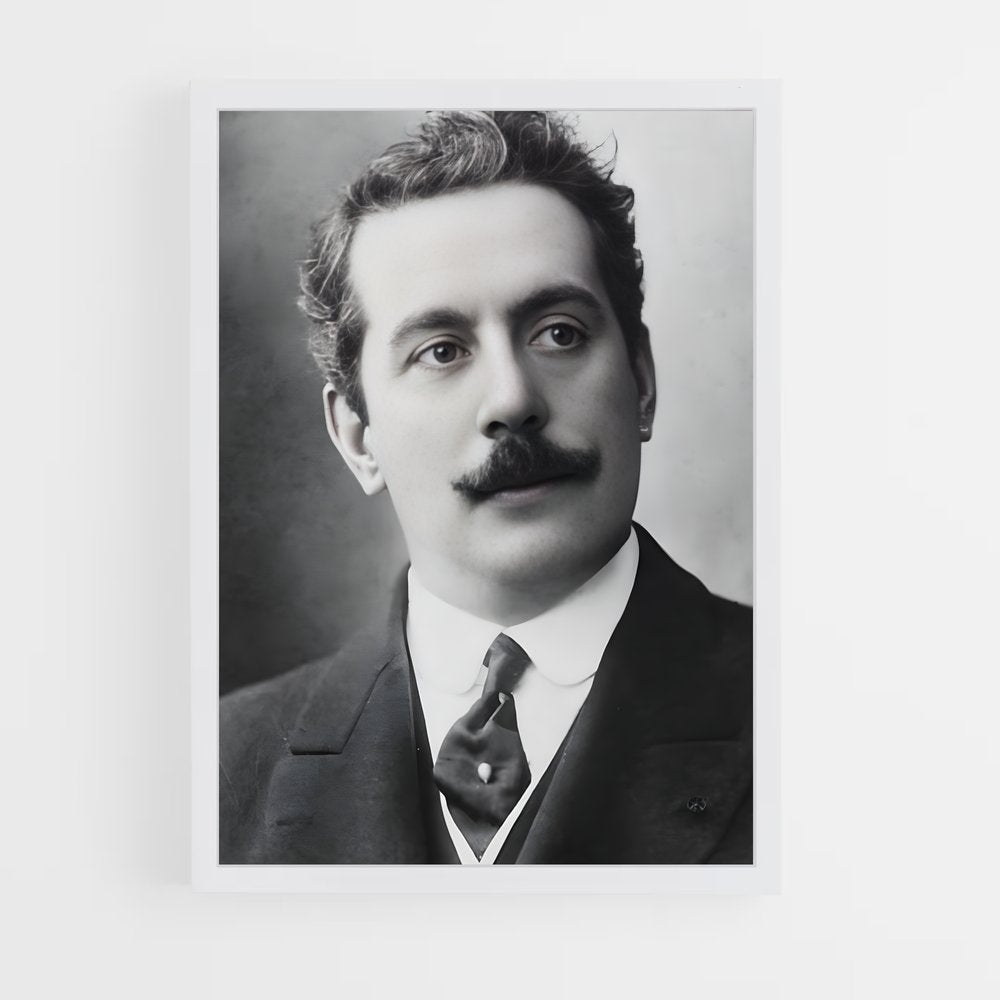 ap-giacomo puccini-2 cadre Blanc