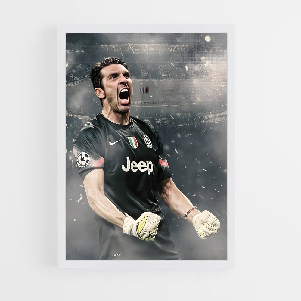 ap-gianluigi buffon-4 cadre Blanc