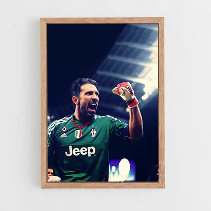 ap-gianluigi buffon-5 cadre Bois clair