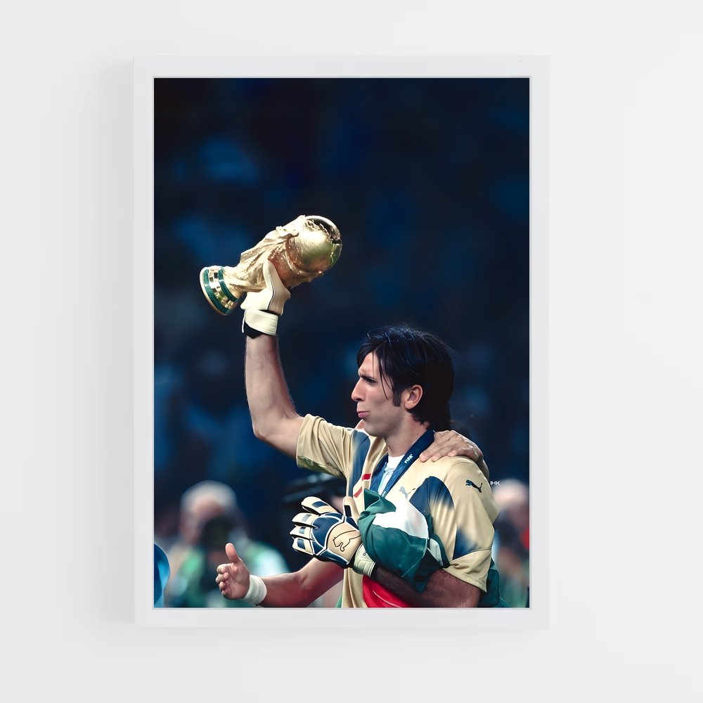 ap-gianluigi buffon-6 cadre Blanc