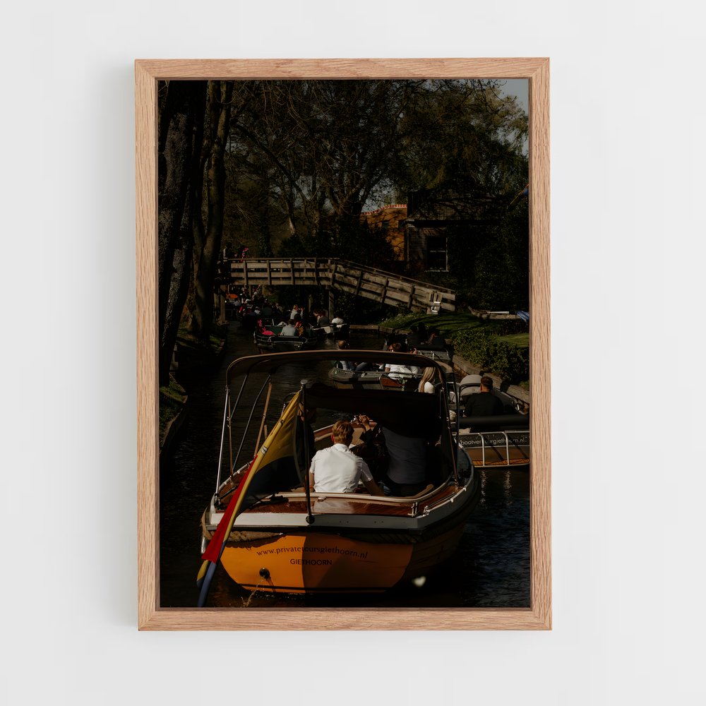 ap-giethoorn-6 cadre Bois clair
