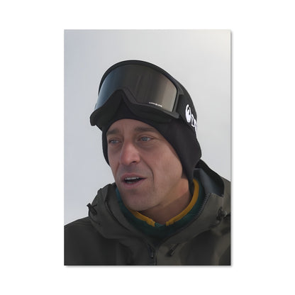 Poster Skiing Adventure