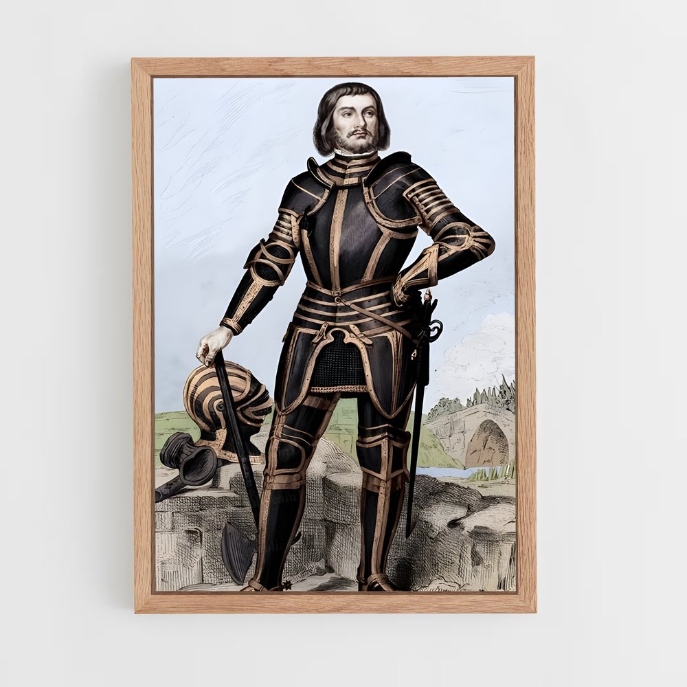ap-gilles de rais-1 cadre Bois clair