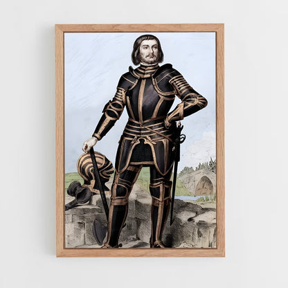 ap-gilles de rais-1 cadre Bois clair