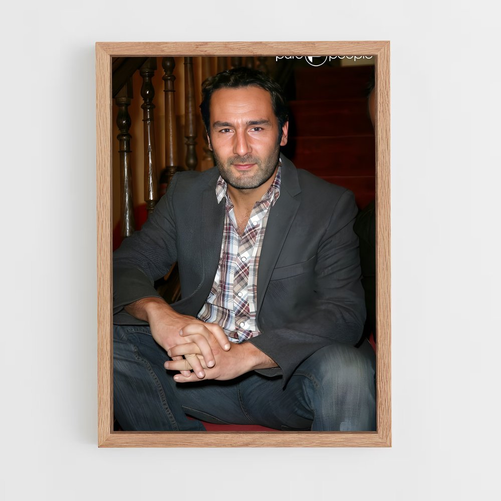 ap-gilles lellouche-4 cadre Bois clair