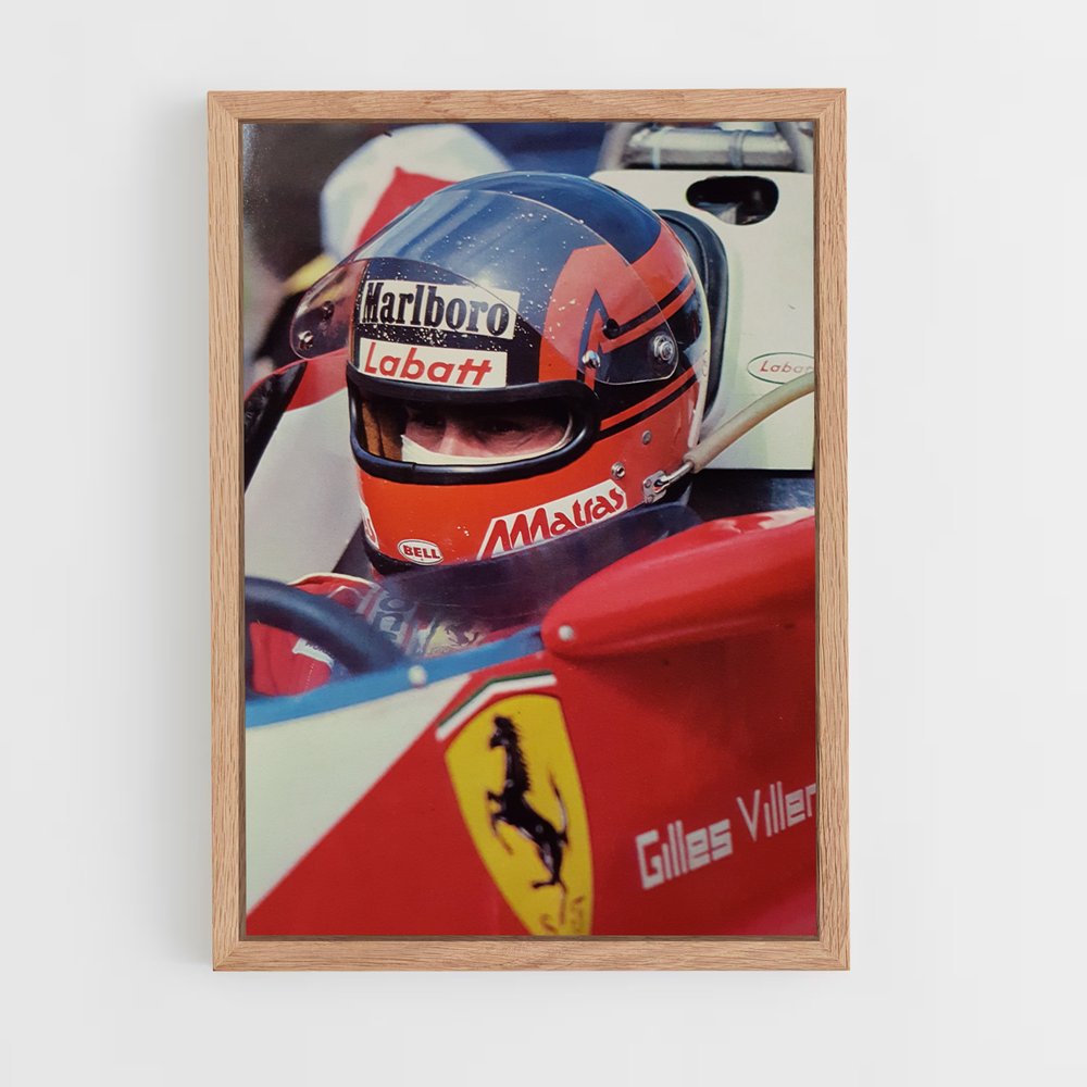 ap-gilles villeneuve-2 cadre Bois clair