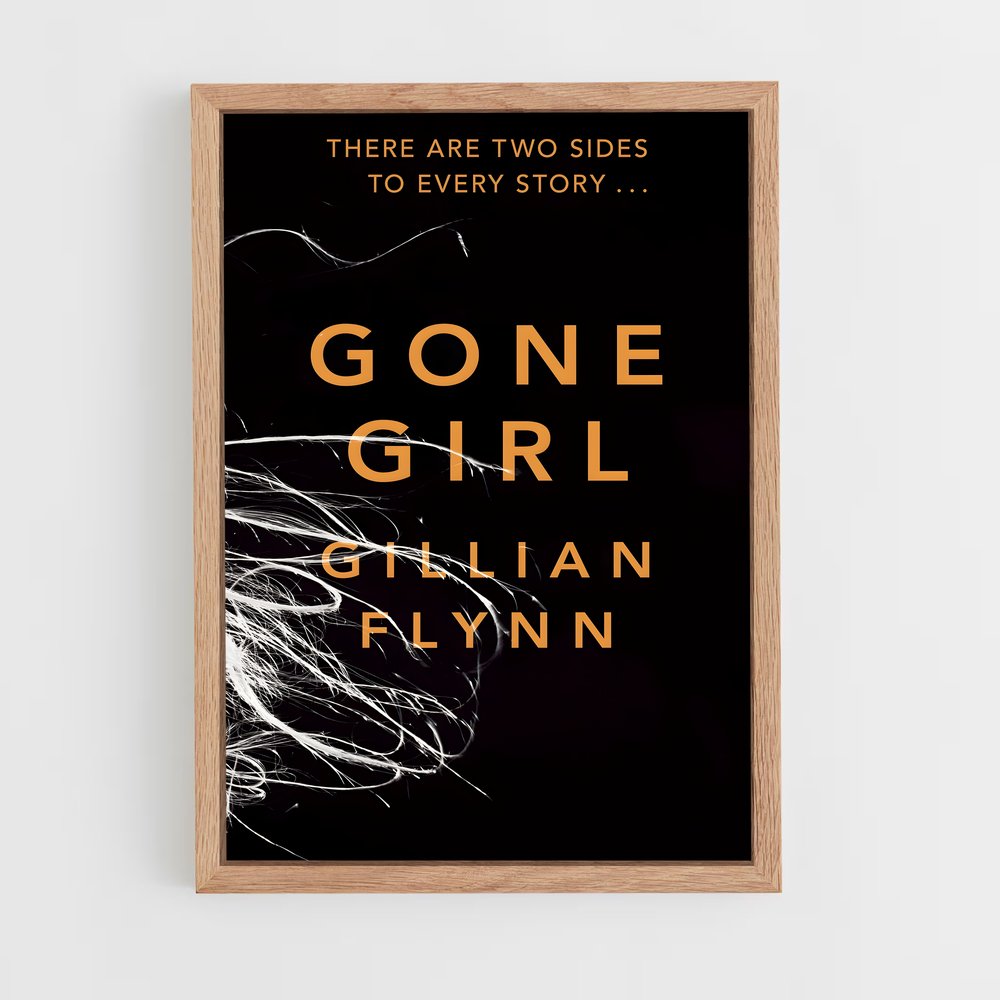 ap-gillian flynn-5 cadre Bois clair
