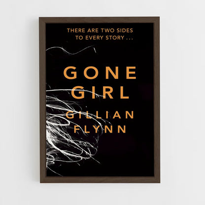 ap-gillian flynn-5 cadre Bois foncé