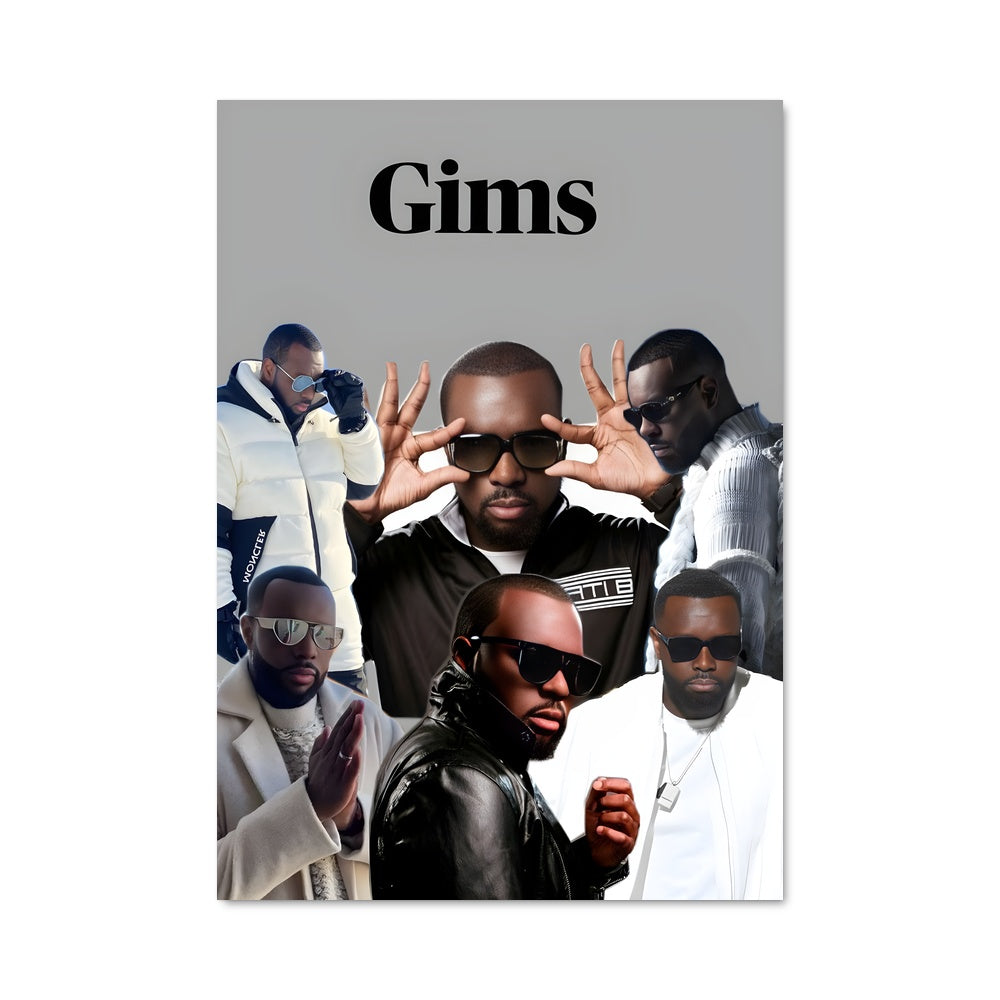 Poster Gims Unplugged