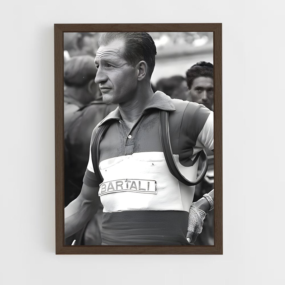 ap-gino bartali-1 cadre Bois foncé