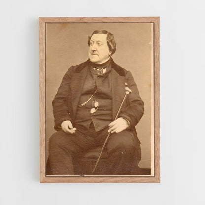 ap-gioachino rossini-2 cadre Bois clair
