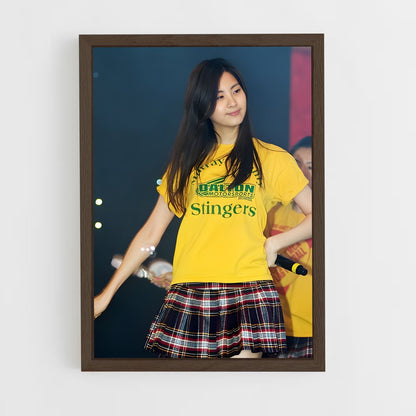 ap-girls' generation-3 cadre Bois foncé